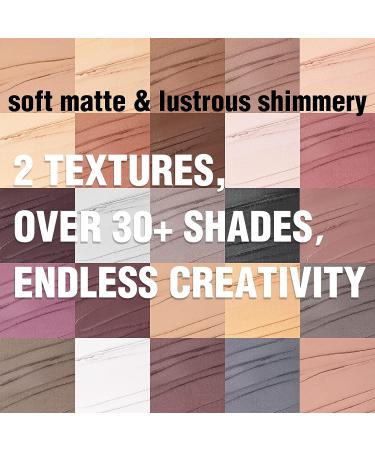 FOCALLURE No Crease Eyeshadow Stick - Creamy Matte & Shimmer Eyeshadow Pencil with Smudge-proof and Waterproof Formula - TULLE 19 - Buy Online on GoSupps.com