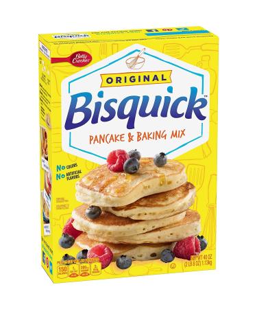 Pancake Betty Crocker Bisquick and Baking Mix 40 oz Pack of, 80 Ounce, (Pack of 2)