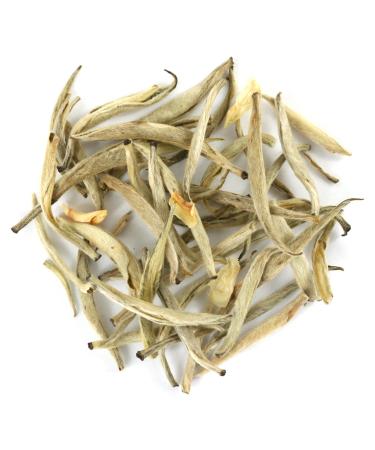 Jasmine Silver Needle (Moli Yin Zhen) Premium Loose Leaf White Tea - Chiswick Tea Co - 50g 50 g (Pack of 1)