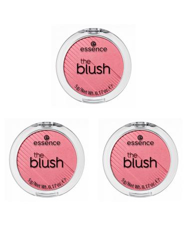 Essence the Blush Rouge No. 40 Beloved Pink Long -lasting matt vegan microplastics particles free nanoparticles free 3 Pack (3 x 5g)