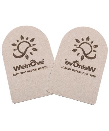 1 Pair Inner Heel Pad Shoe Inserts Cushion Grip Anti-wear Shoes Inserts Heel Pads for Shoes Heels Lift for Women Heel Cushion Shoe Pads for High Heels Running Shoes Wedge Gel