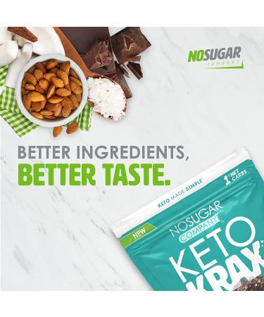 Dark Chocolate Almond & Coconut Keto Snacks 17.28 oz - Low Carb, Sugar Free, Gluten Free, All Natural, Diabetic Friendly - Buy Online on GoSupps.com