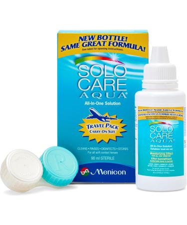 Solocare Aqua All-In-One Solution 90ml - Buy Online on GoSupps.com