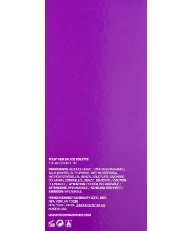French Connection Fcuk 3 Uk For Women eau-de-toilette Spray 3.40 Ounce - Buy Online on GoSupps.com