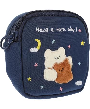 Buy Healeeved 4-Piece Aunt's Towel-Storage Pocket Organizer Bags for Women | Portable Decorative Etui for Bandages & Tampons | Perfect Household Product | Marineex 4STK 13x13cm - Buy Online on GoSupps.com
