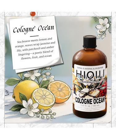 HIQILI 100ML Clary Sage Essential Oil & 150ML Cologne Ocean Fragrance Oil for DIY Diffuser - Buy Online on GoSupps.com
