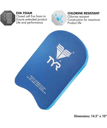 TYR Junior Kickboard Blue | Swim Training Aid 14.5 x 10 Inches - Buy Online on GoSupps.com