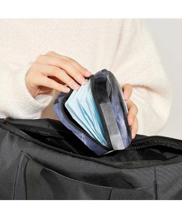 GIAPB Period Bag - Sanitary Napkin & Makeup Storage Pouch for Travel - City Tornado Storm Weather Color2677 - Buy Online on GoSupps.com