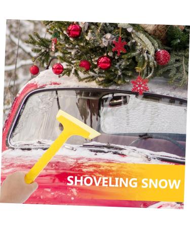 Didiseaon Snow Scraper Car Ice Scraper Japanese Patches for Clothing Snow Windshield Beef Tendon Scraping Violin Bow Clip Trumpet Water Key Screw Snow Windshield Deicer Short Handle - Buy Online on GoSupps.com