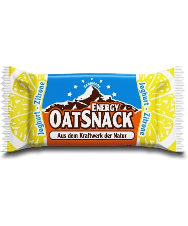 Buy Oatsnack Yoghurt Lemon Bars 975g - Pack of 15 | Delicious Healthy Snack - Free International Shipping - Buy Online on GoSupps.com