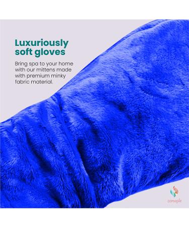 Microwavable Mittens and Heated Gloves for Arthritis Hands  Hand Warmers for Arthritis Using Moist Heat Therapy  Pain Relief for Raynaud's  Stiff Fingers & Carpal Tunnel (Blue Sapphire) - Buy Online on GoSupps.com