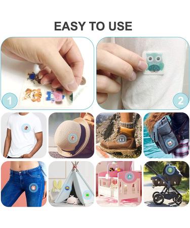 240 Pcs Natural Mosquito Repellent Stickers for Kids & Adults + 5 Pack Bracelets - Ideal for Outdoor Camping & Travel - Buy Online on GoSupps.com