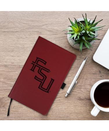 NCAA Florida State Seminoles Laser-Engraved Color Notepad 5.25 x 8.25 - Team Color - Buy Online on GoSupps.com