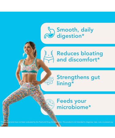 Let Loose Daily Tribiotic Pills - Probiotics Prebiotics and Postbiotics to Feed Your Microbiome and Support Smooth Daily Digestion Gut Health Gut Lining Repair for Women and Men 30 Capsules - Buy Online on GoSupps.com