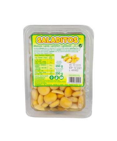 Buy Saladitos Turmos - Pickled White Lupin Beans in Brine | Set of 4 x 350g | International Shipping Available - Buy Online on GoSupps.com
