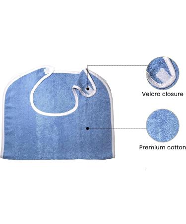 Adult Bibs for Eating Elderly Seniors and Disabled Clothing Protector bibs Bibs Senior Citizens for adults Men Women(5 Pack) - Buy Online on GoSupps.com