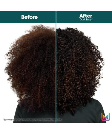 Matrix Dark Envy Green Shampoo & Conditioner Set for Dark Brown/Black Hair | Neutralizes Red Undertones | 33.8 Fl Oz - Buy Online on GoSupps.com