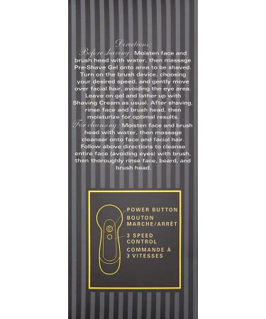 The Art of Shaving Facial Cleansing Brush - Power Exfoliating for Smooth Skin & Ingrown Hair Reduction - Buy Online on GoSupps.com