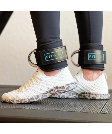 FITGIRL Mint Ankle Strap for Cable Machines and Resistance Bands - Women's Home & Gym Workout Cuff Attachment for Booty, Legs, and Hips - Buy Online on GoSupps.com