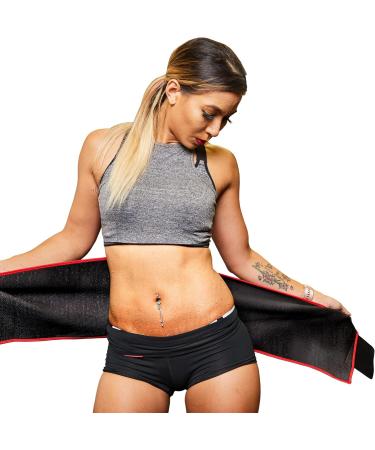 High-Quality Neoprene Belly Girdle for Men & Women | Fat Burning Sweat Belt | Effective Fitness & Muscle Stimulation - Buy Online on GoSupps.com
