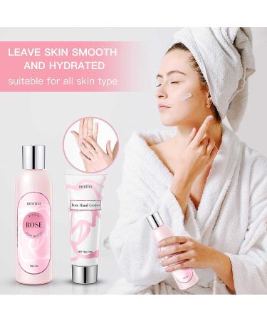 Rose Spa Gift Set: Unique Mothers Day Gift for Mom, Wife, Grandma, Sister, Teacher & Coworker - Buy Online on GoSupps.com