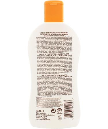 Malibu Sun SPF 30 Lotion 400ml - High Protection, Water Resistant, Vitamin E & Aloe Vera Enriched - Buy Online on GoSupps.com