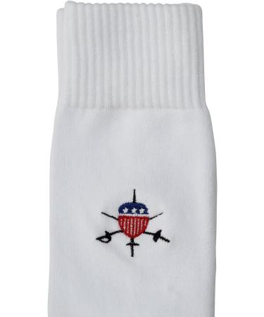 American Fencing Gear Fencing Socks - Set of 2 Pairs for Foil, Epee, Sabre - 100% Cotton Large - Buy Online on GoSupps.com