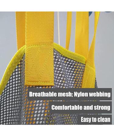 Universal Patient Lift Sling Sling Divided Leg with Head Support Hoyer Lift Sling Medical Transfer Sling for Patients Shower Bath Full Body Lifts Slings for Elderly(Medium) - Buy Online on GoSupps.com