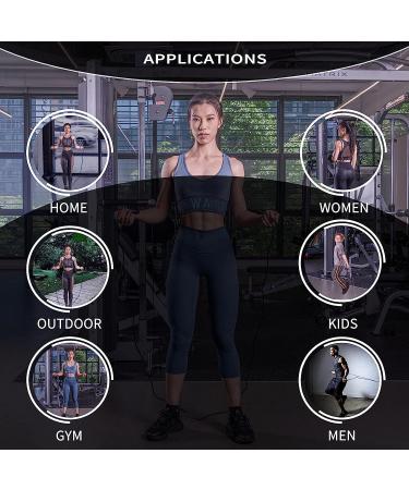 EYB Earthman Adjustable Jump Rope for Adults & Kids - Lightweight Speed Skipping Rope for Aerobic Exercise & Endurance Training - Buy Online on GoSupps.com