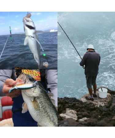 Stainless Steel Fishing Leader Rigs with Swivels and Snaps - Fishing Tackle Kit for Lures, Bait, Hooks - Buy Online on GoSupps.com