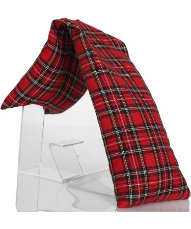 Microwavable Unscented Wheat Bags Tartan Microwave Heat Pack for Back Neck Joints and Shoulder Pain Relief 44cmx13cm (Stewart Red) Unscented (44cmx13cm) Tartan - Stewart Red - Buy Online on GoSupps.com