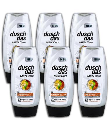Duschdas Duschdas Men Deep Relaxing Shower Gel 225ml (Pack of 6)