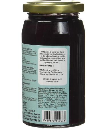 FAVOLS D lice Black Cherry Basque Cake 260 g - Pack of 3 - Buy Online on GoSupps.com