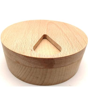 Fashciaga Wood Daily Weekly Pill Organizer & Storage Box (Beech) - Organize Vitamins, Medicines, Spices, Jewelry & More! - Buy Online on GoSupps.com