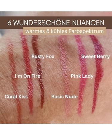 Thats me organic Organic Lipstick Intensely Pigmented & Long Lasting Natural Satin Finish - Sweet Berry - Buy Online on GoSupps.com