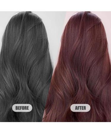 Hair Oil Applicator Bottle 180ml with Hair Dye Kit Root Comb Applicator Bottle with Clear Scale Hair Bleach Kit for Home Barber Shop Hair Dye Tools - Buy Online on GoSupps.com