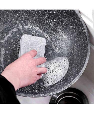 Clisted 50Pcs Kitchen Sponges Dishwashing Sponges Magic Cleaning Sponges Brush - Buy Online on GoSupps.com