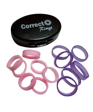Correcto Rings - for Inverted Nipples/Flat Nipples (Large Combo Pack) Large (Pack of 16)