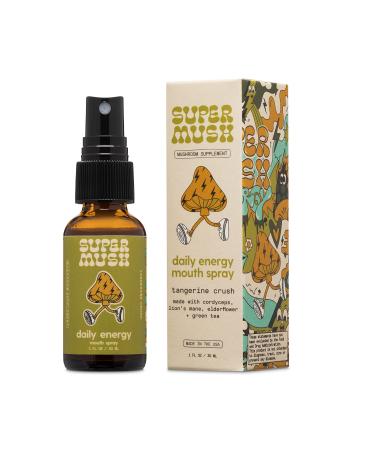 SuperMush Daily Energy Mouth Spray | Mushroom Spray | Pure Liquid Spray