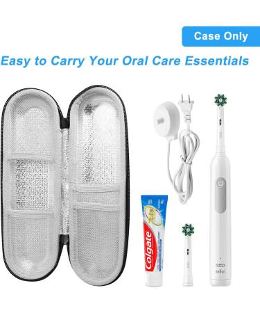 Hard EVA Travel Case for Oral-B/Philips Sonicare Electric Toothbrushes - Buy Online on GoSupps.com
