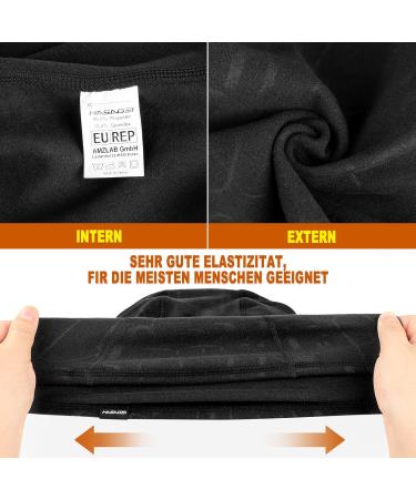 Buy HASAGEI Balaclava & Storm Mask - Soft Lightweight Tube Scarf for Motorcycling Skiing - Unisex Black (Ages 36-54) | Fast International Shipping - Buy Online on GoSupps.com