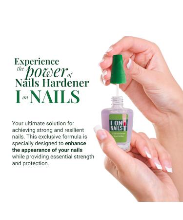 I On Nails: Ultimate Nail Strengthener & Growth Treatment - Clear Hardener & Keratin Repair for Damaged Nails - Buy Online on GoSupps.com