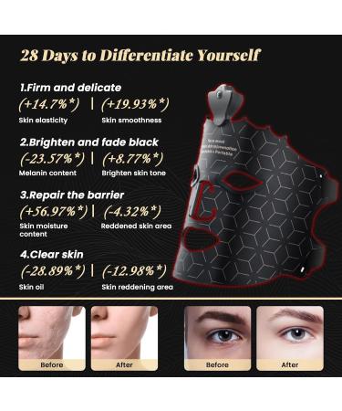 Wireless Red Light Therapy Mask for Face - 7 Colors LED Skin Care for Wrinkle Reduction & Anti-Aging | Portable & Effective - Buy Online on GoSupps.com
