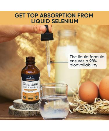 Per Se Labs Selenium 200mcg Liquid Drops with Vitamin E | Immune & Heart Support - Buy Online on GoSupps.com