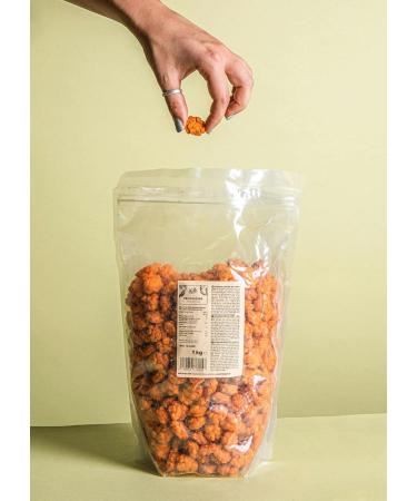 KoRo - Hot rice crackers with Asian spices 1kg - Asian rice crackers with chili powder - Super crispy snack - Buy Online on GoSupps.com