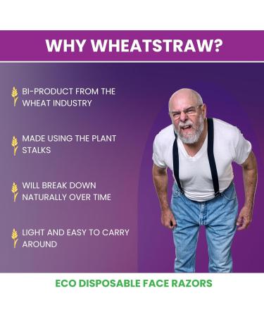 Razors For Men | Razors Women | Razor | Mens Razors for Shaving | Razors for Men | Shaver | Razors | Disposable Razors | Disposable Shavers | Wheatstraw | Shavor | Mens Razor | With Shaving Strip - Buy Online on GoSupps.com