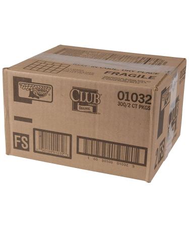 Keebler Original Club Crackers, Butter Flavor, 73.5oz (Pack of 300) - Bulk Snack Pack - Buy Online on GoSupps.com