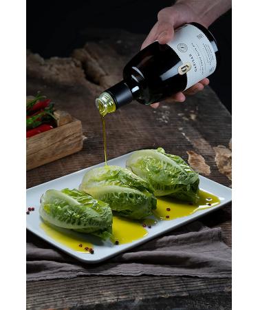 Garisar High Polyphenol Premium Olive Oil - 600 ppm, Low Acidity, Organic Arbequina, Early Harvest, Cold Pressed - 16.9 Fl Oz - Buy Online on GoSupps.com