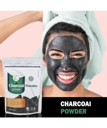 SVATV Activated Charcoal Powder | Natural Face Mask & Dental Care Ingredient | Brighten Skin & Control Oil | 227g (8 oz - Buy Online on GoSupps.com
