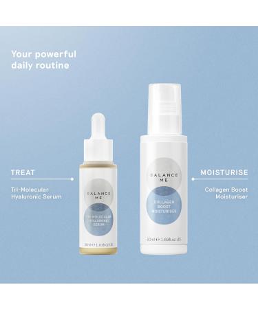 Balance Me Tri-Molecular Hyaluronic Serum | Anti-Aging Hyaluronic Acid Face Serum 30ml - Shop Internationally - Buy Online on GoSupps.com